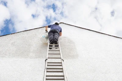 Peinture extérieure à Larcat — façades et ravalement